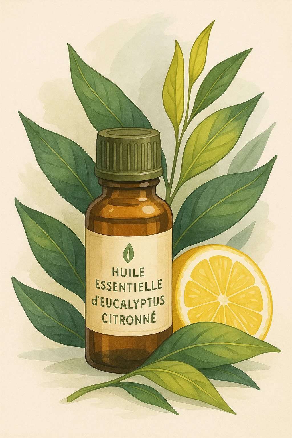 Huile essentielle d'eucalyptus citronné