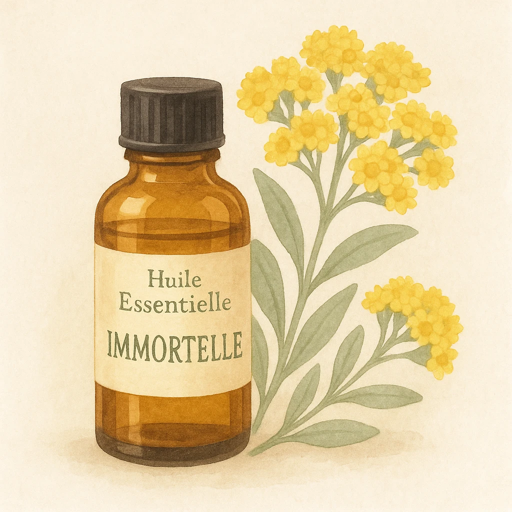 Huile essentielle d'immortelle